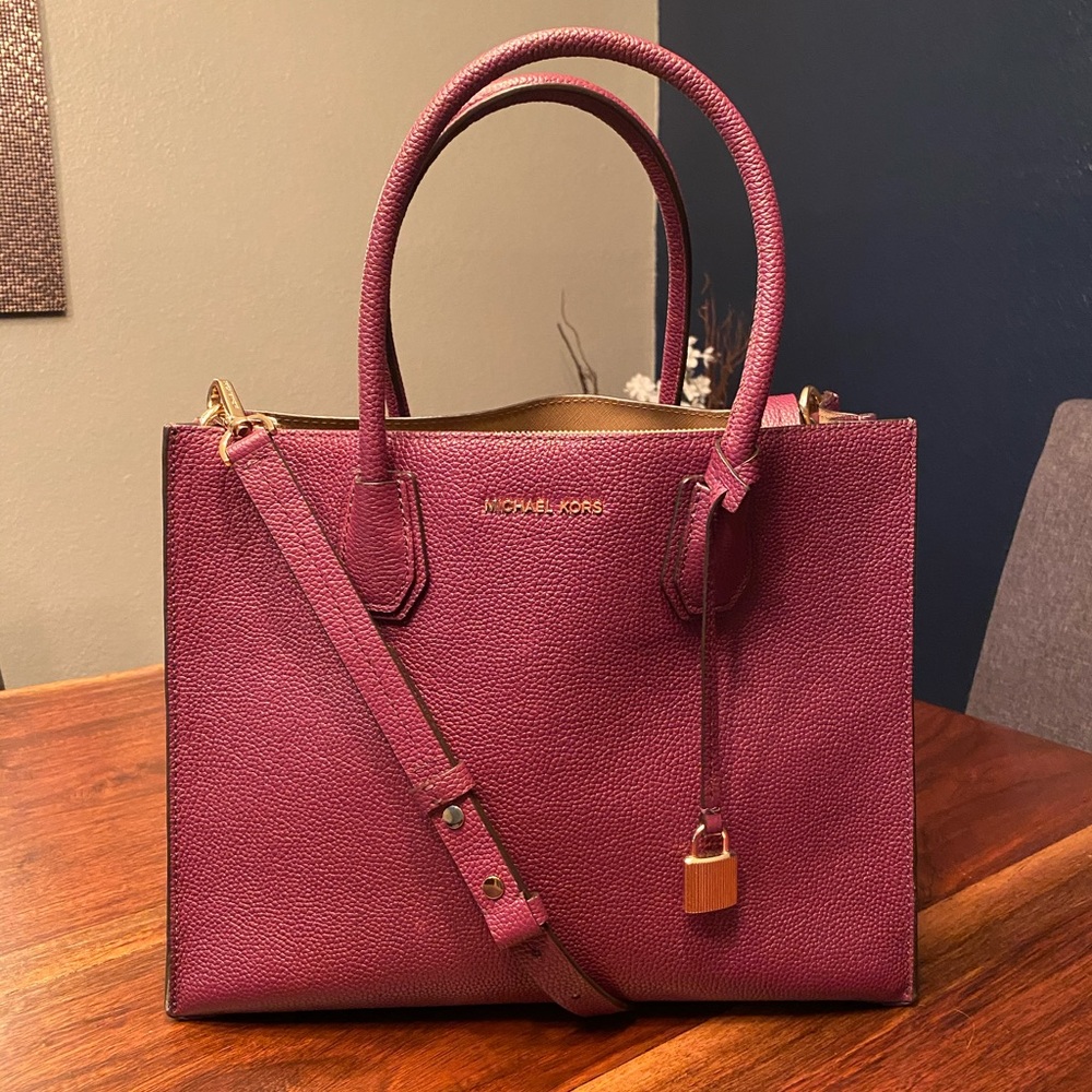 Michael Kors Large Leather Tote Bag